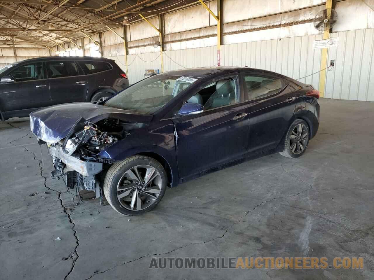 5NPDH4AE8EH462165 HYUNDAI ELANTRA 2014