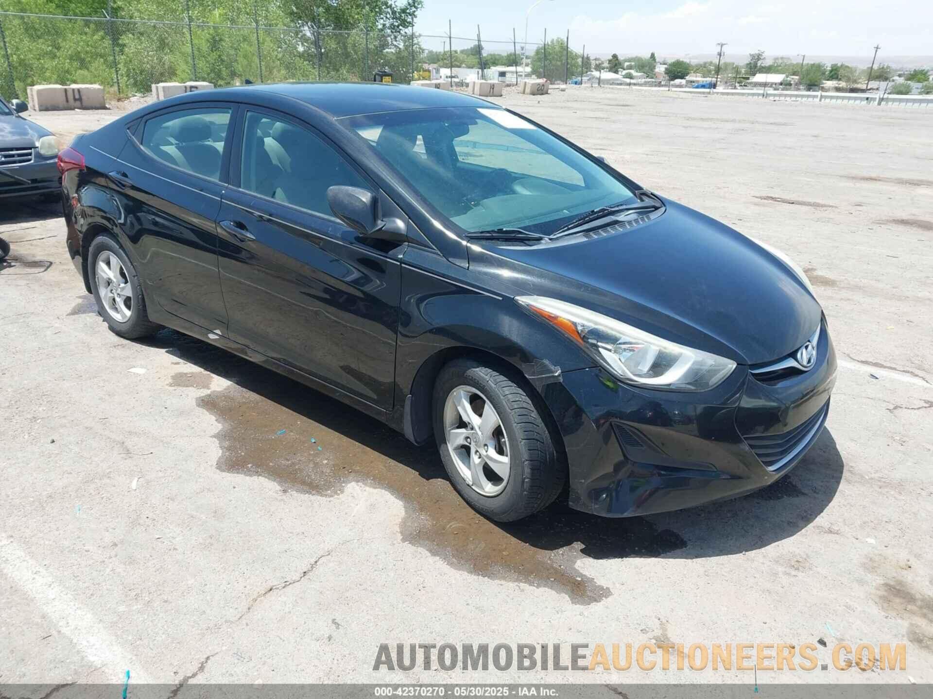5NPDH4AE8FH583750 HYUNDAI ELANTRA 2015