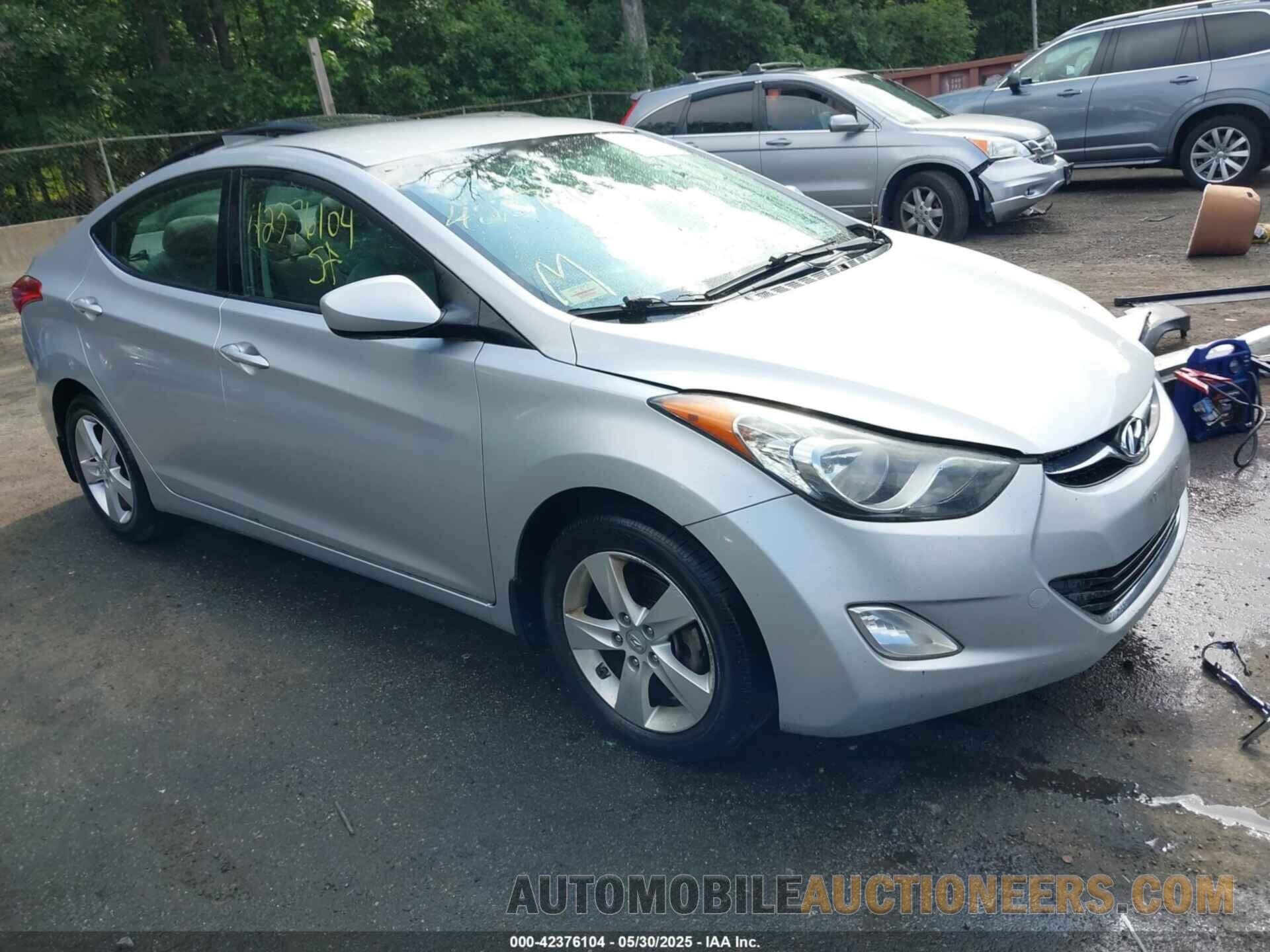 5NPDH4AEXDH162125 HYUNDAI ELANTRA 2013
