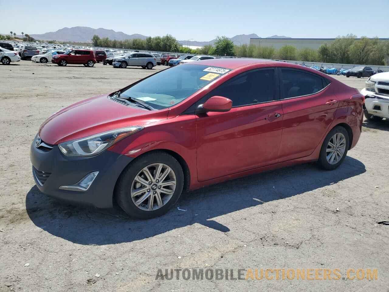 5NPDH4AEXFH600371 HYUNDAI ELANTRA 2015