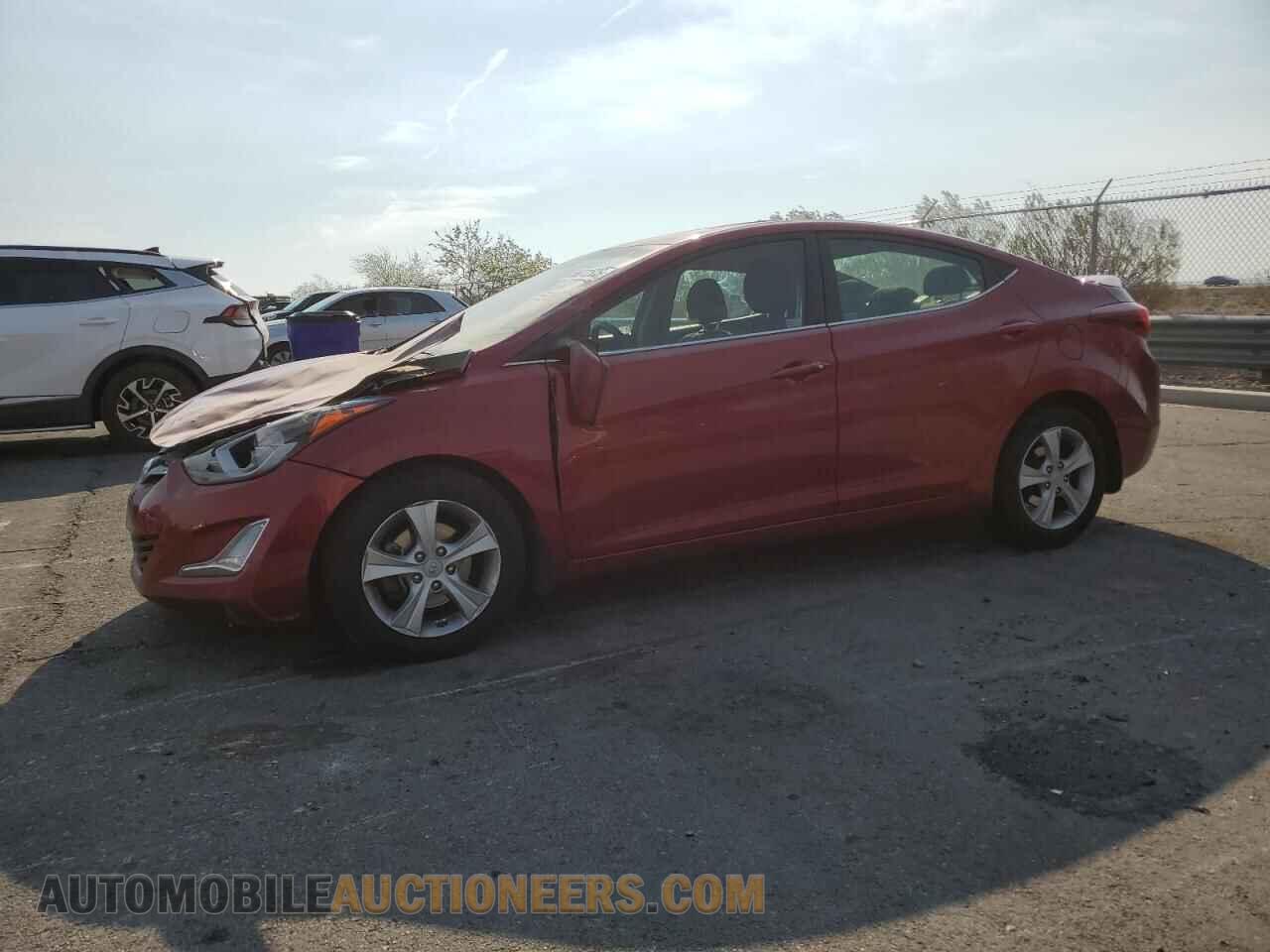 5NPDH4AEXGH679753 HYUNDAI ELANTRA 2016