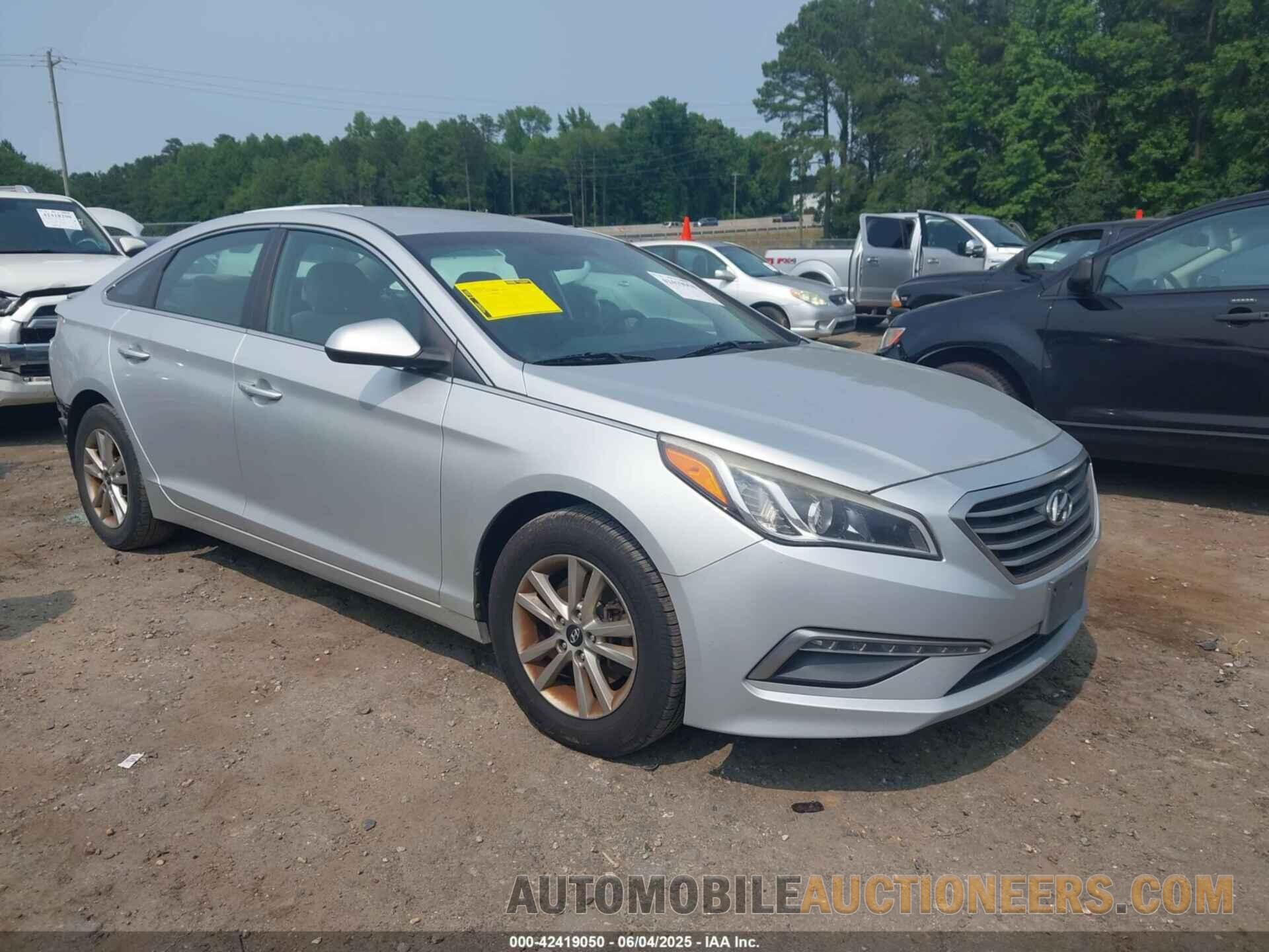 5NPE24AF4FH005353 HYUNDAI SONATA 2015