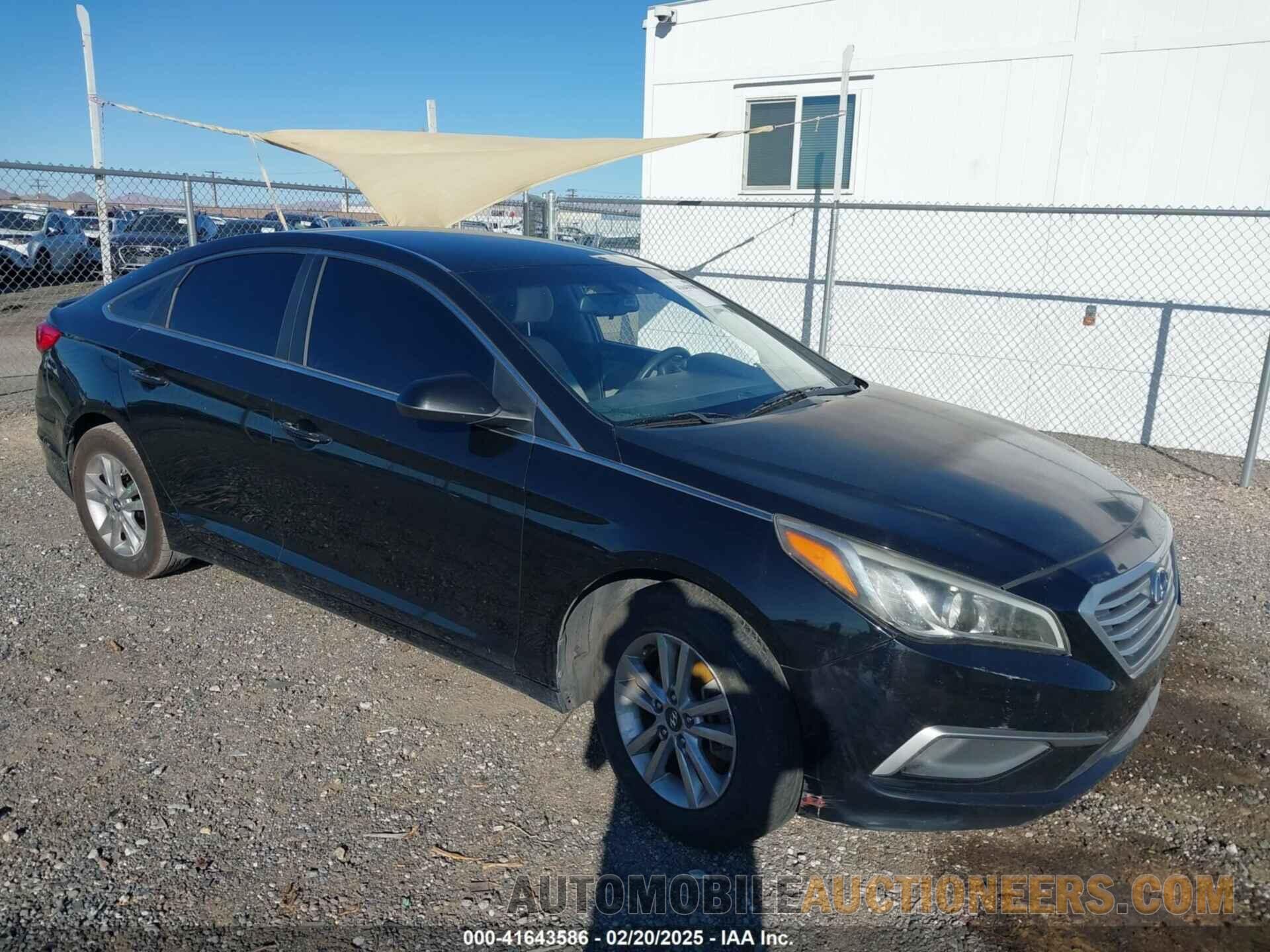 5NPE24AF9GH374534 HYUNDAI SONATA 2016