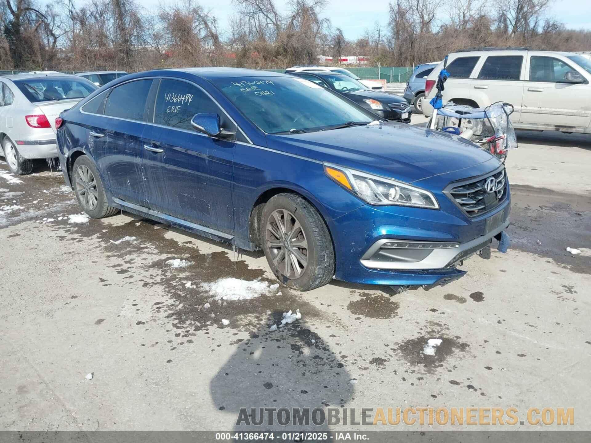 5NPE34AF4HH551845 HYUNDAI SONATA 2017