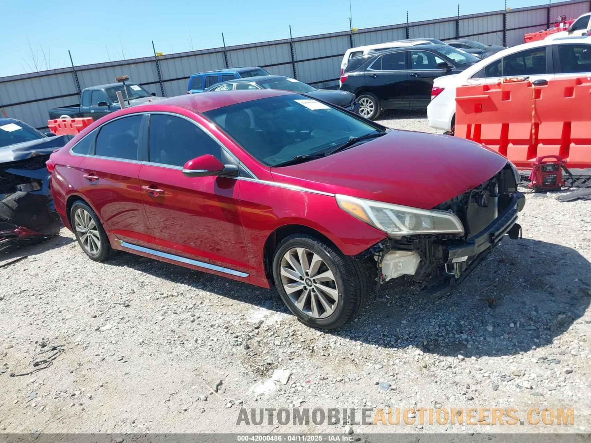 5NPE34AF7GH396416 HYUNDAI SONATA 2016