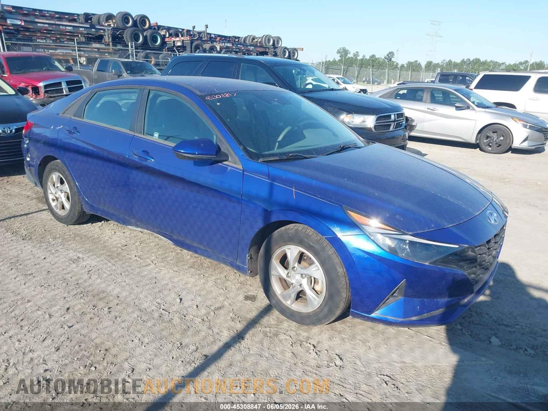 5NPLL4AG0MH030339 HYUNDAI ELANTRA 2021