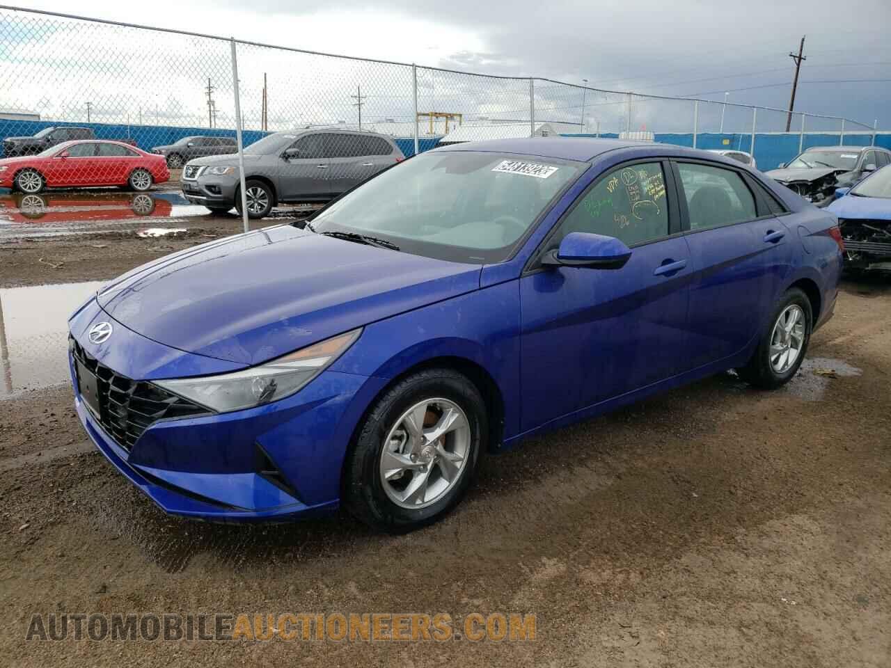 5NPLL4AG9MH052680 HYUNDAI ELANTRA 2021