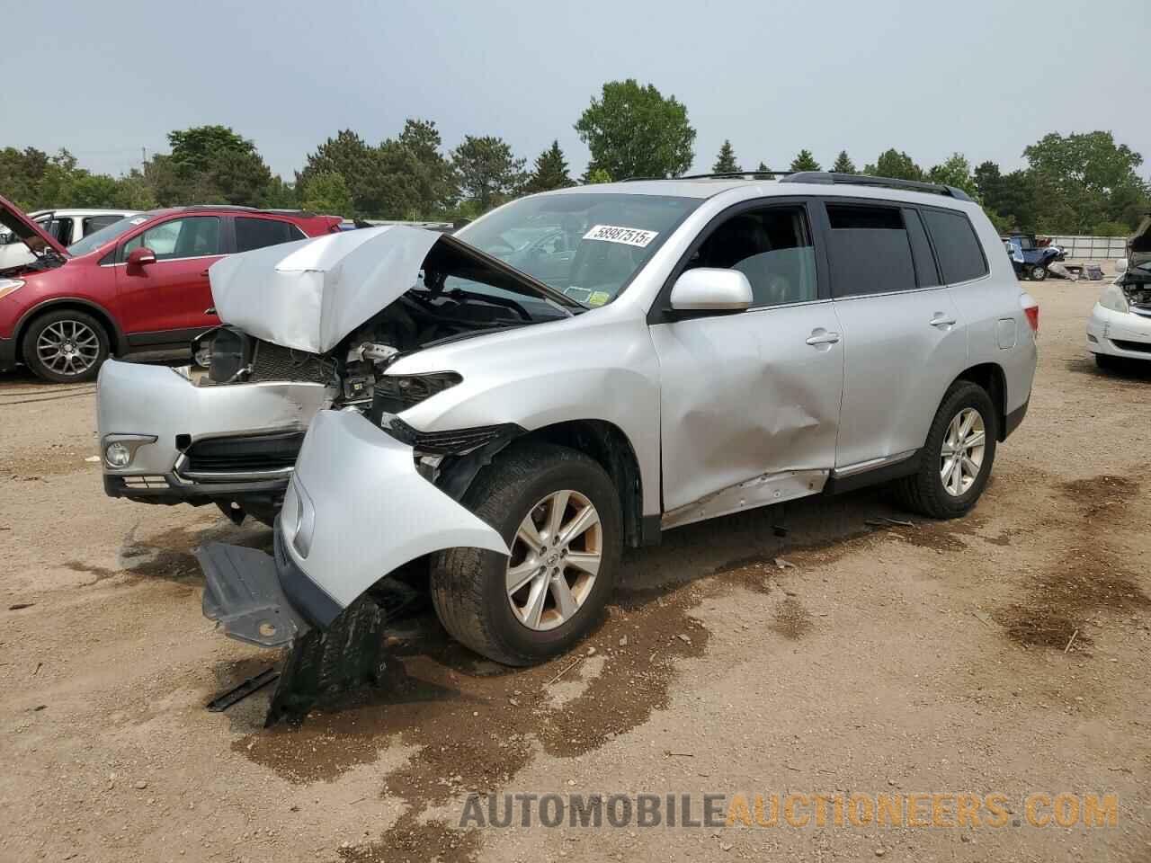 5TDBK3EH0CS105187 TOYOTA HIGHLANDER 2012