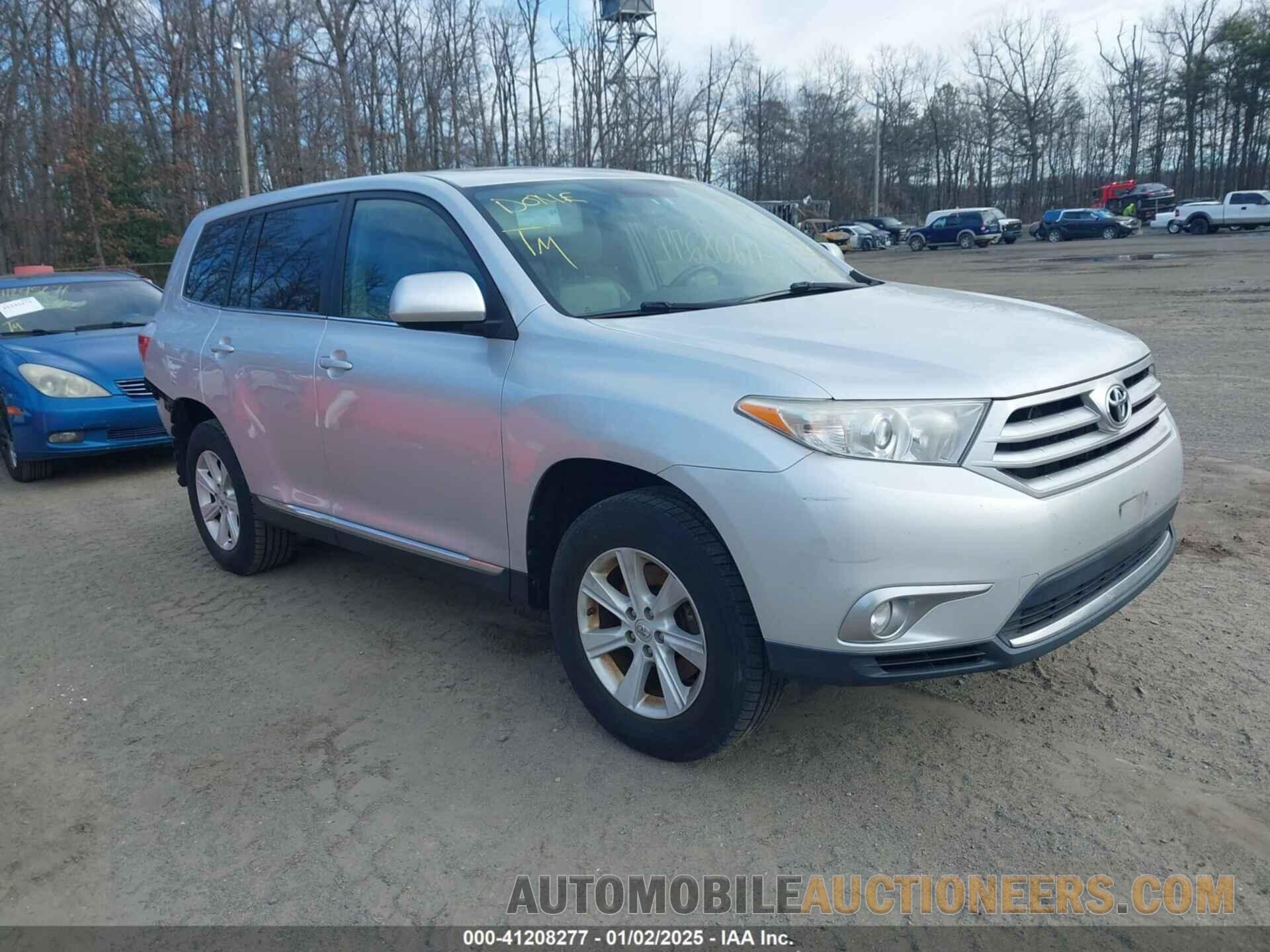 5TDBK3EH0CS124337 TOYOTA HIGHLANDER 2012
