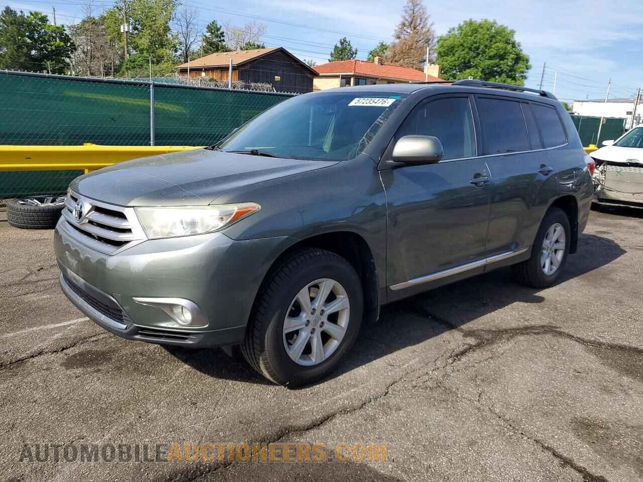 5TDBK3EH1CS167780 TOYOTA HIGHLANDER 2012