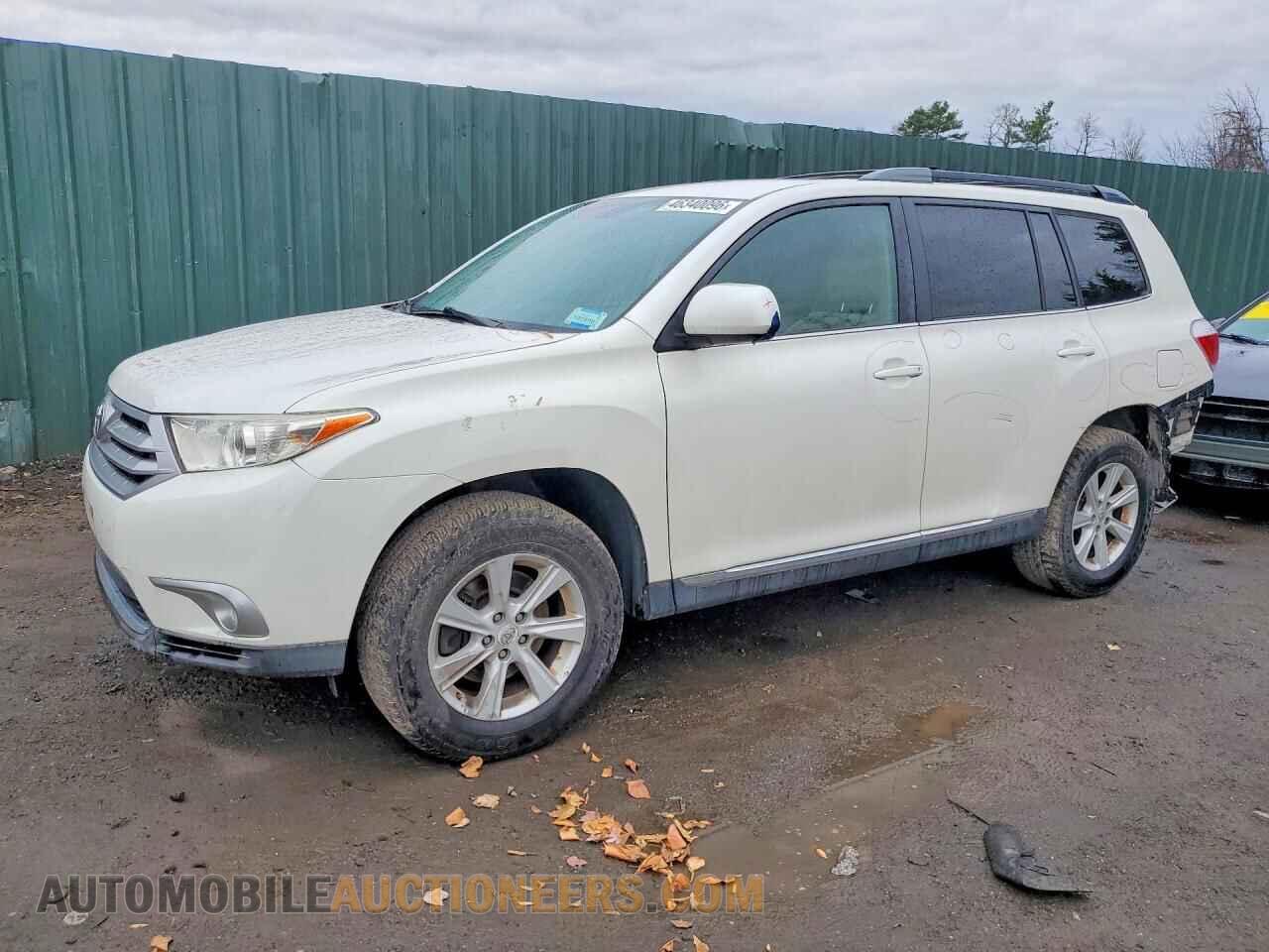 5TDBK3EH2CS102954 TOYOTA HIGHLANDER 2012