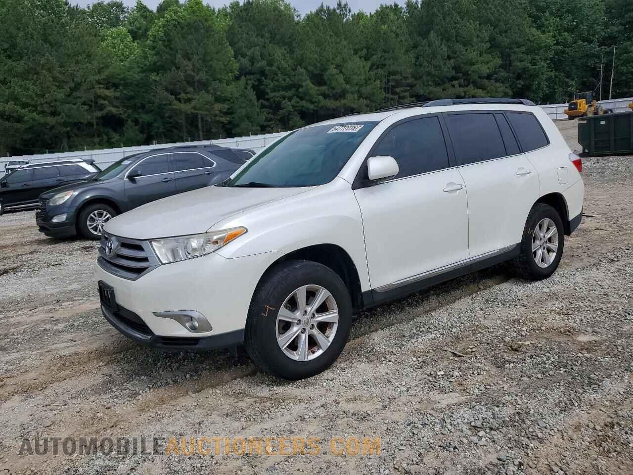 5TDBK3EH4CS112014 TOYOTA HIGHLANDER 2012