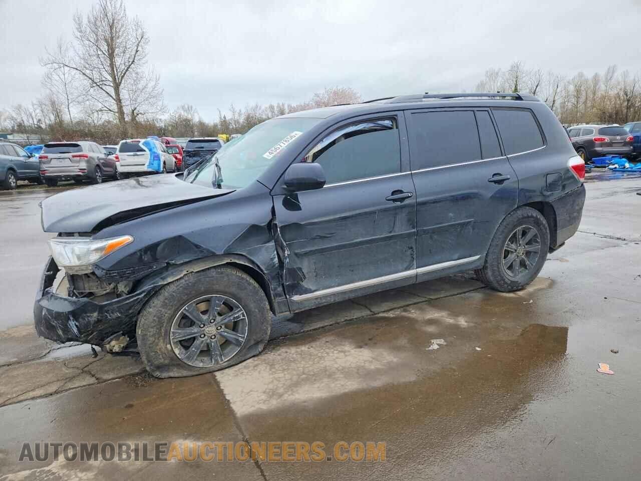 5TDBK3EH4CS112708 TOYOTA HIGHLANDER 2012