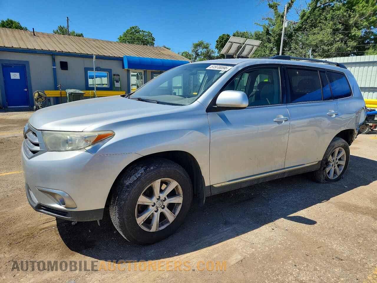 5TDBK3EH7CS154113 TOYOTA HIGHLANDER 2012