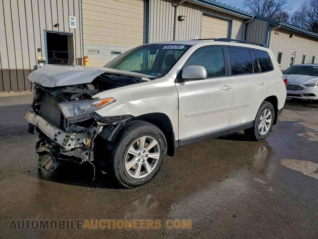5TDBK3EH8CS100741 TOYOTA HIGHLANDER 2012
