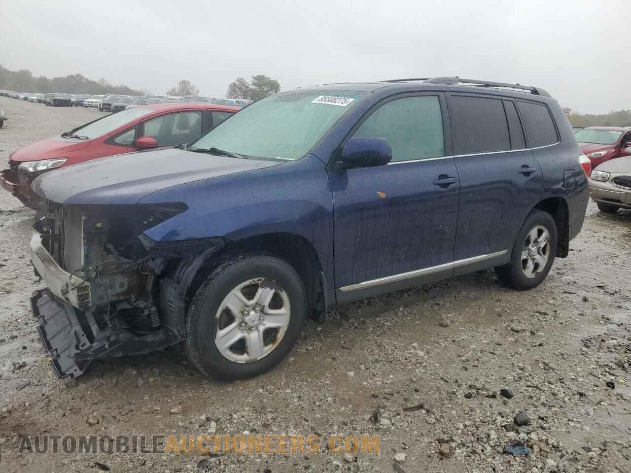 5TDBK3EH8CS106961 TOYOTA HIGHLANDER 2012