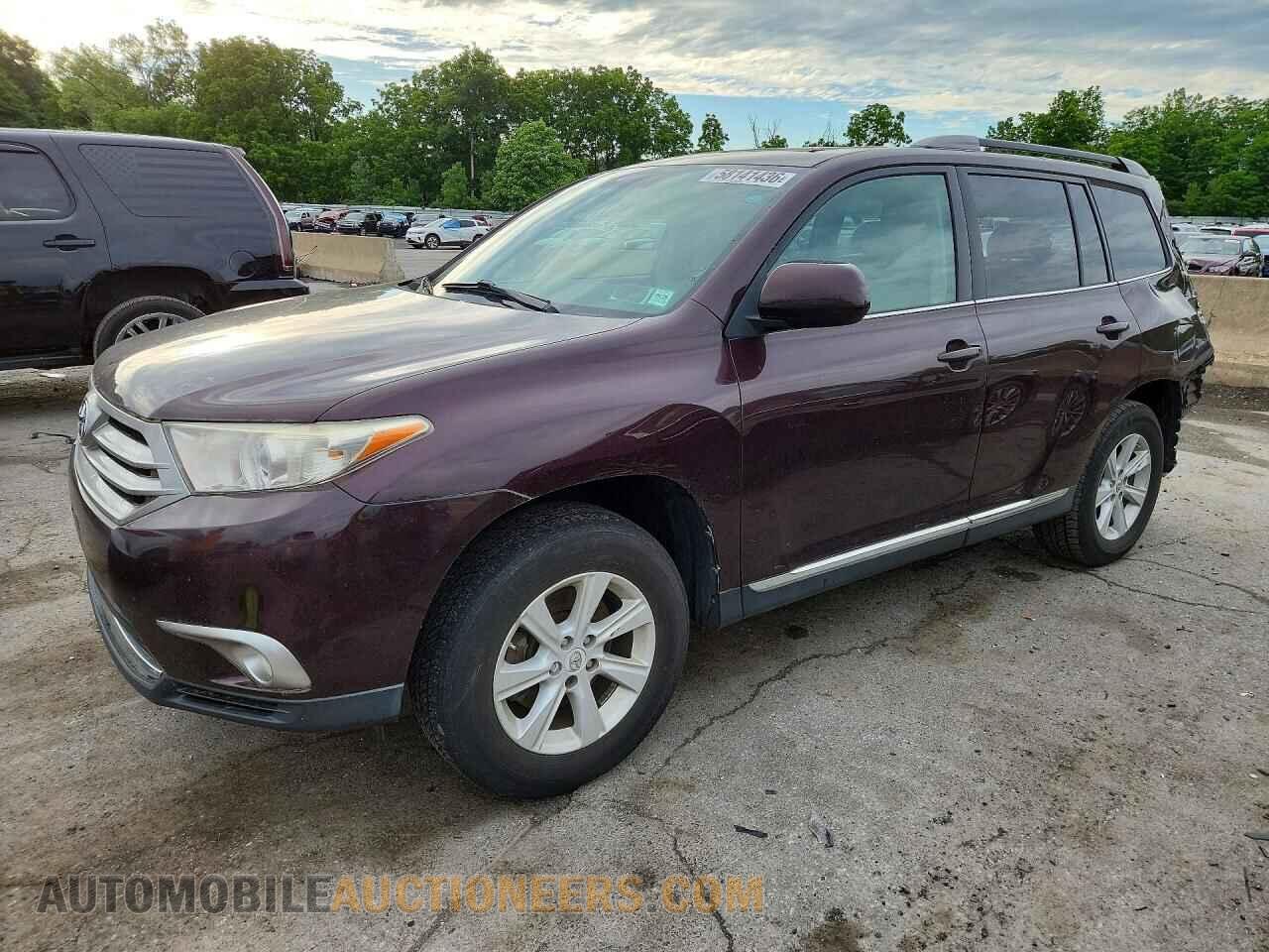 5TDBK3EHXCS143011 TOYOTA HIGHLANDER 2012