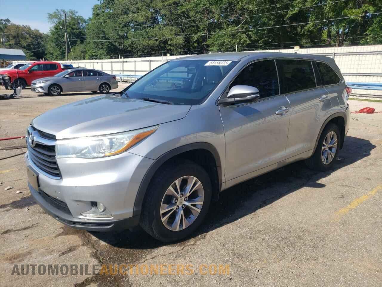 5TDBKRFH0FS144559 TOYOTA HIGHLANDER 2015