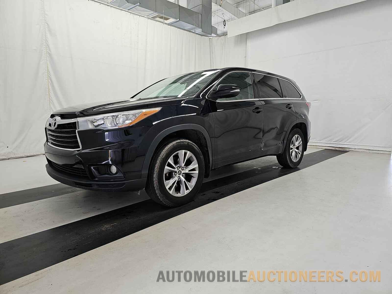 5TDBKRFH8GS239260 Toyota Highlander 2016