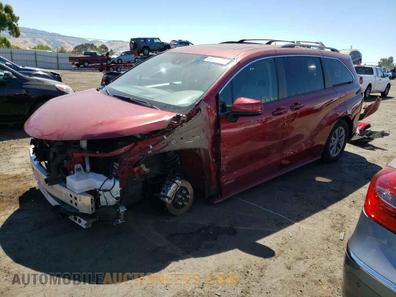 5TDBRKEC2MS005488 TOYOTA All Models 2021