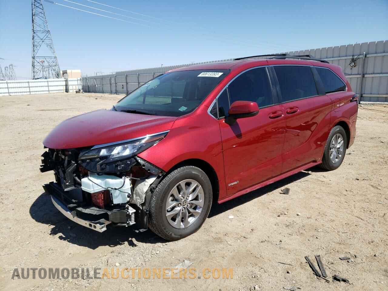5TDBRKEC6MS033696 TOYOTA All Models 2021