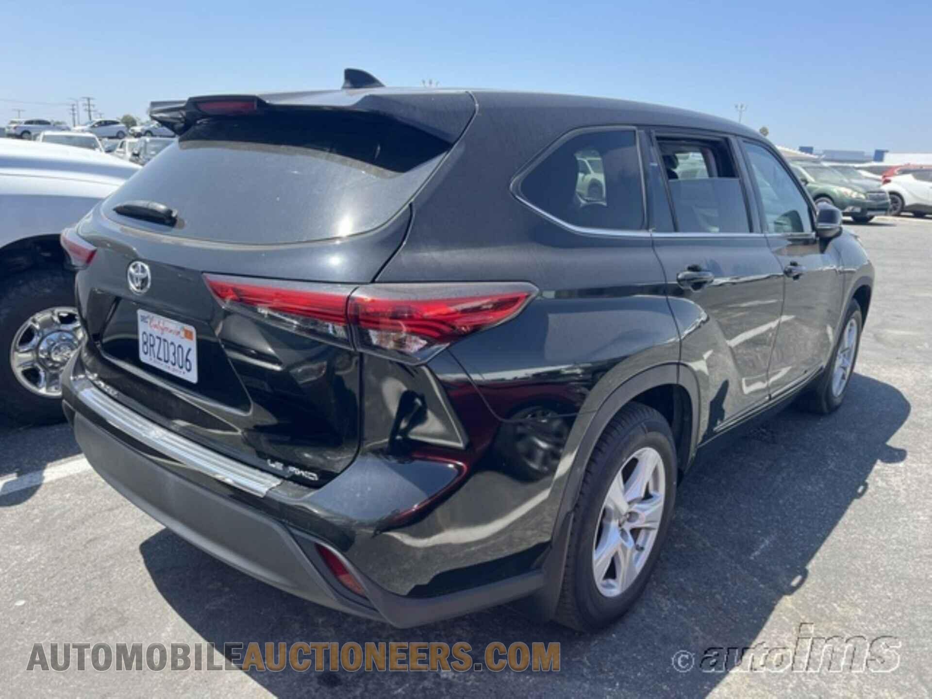 5TDBZRBH2MS525912 TOYOTA HIGHLANDER 2021