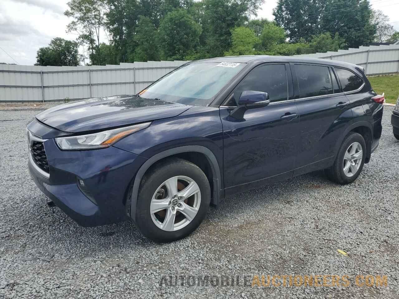 5TDBZRBH8LS012906 TOYOTA HIGHLANDER 2020