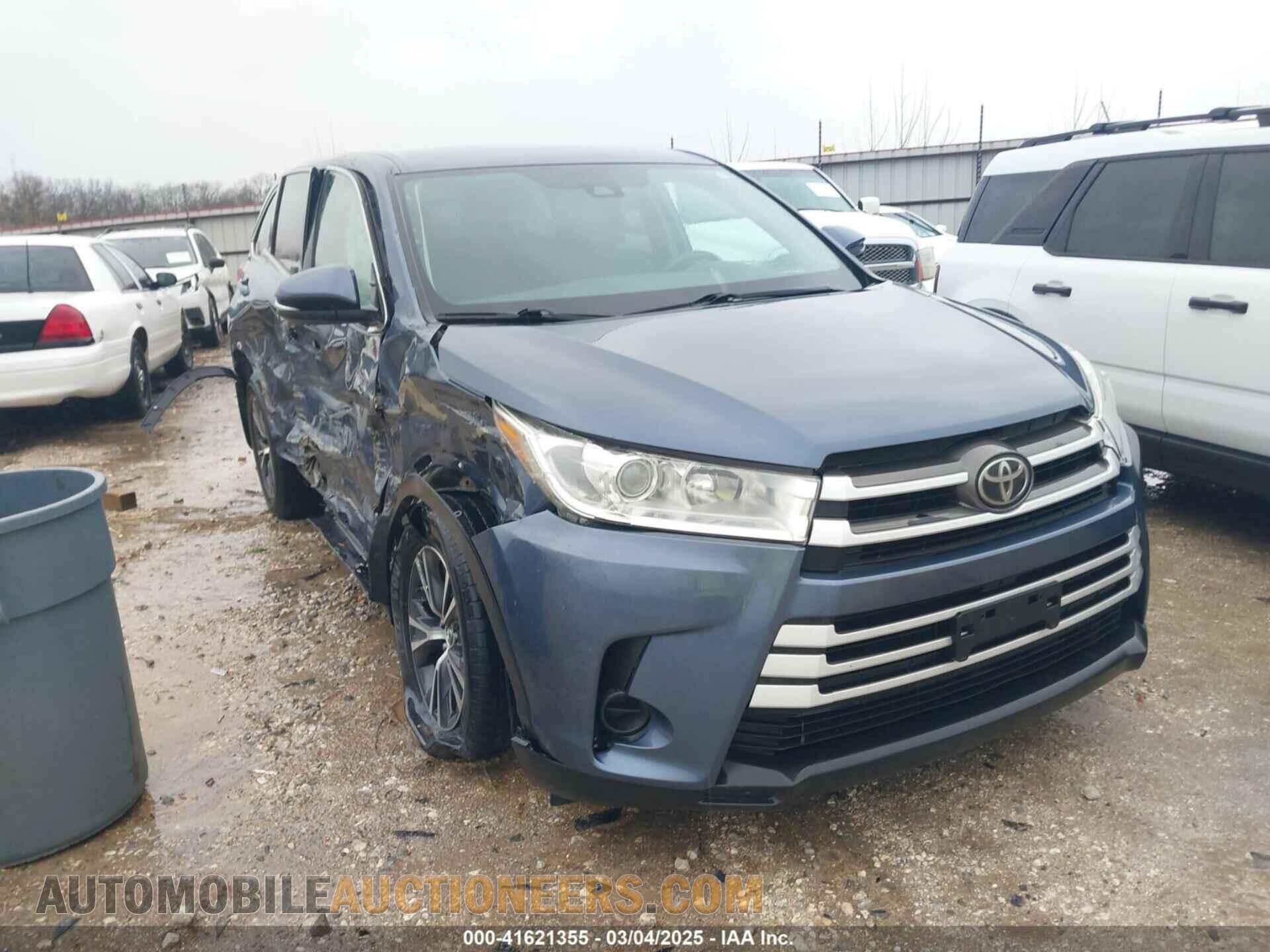 5TDBZRFH0JS840018 TOYOTA HIGHLANDER 2018