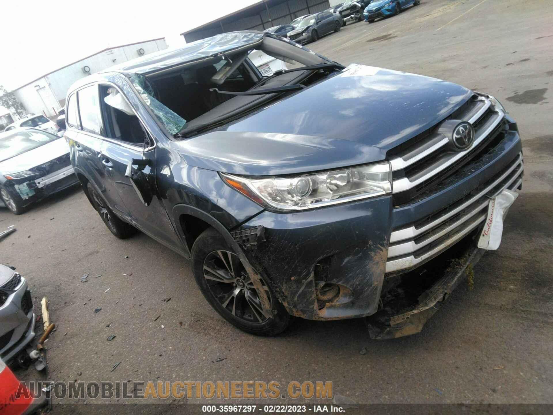 5TDBZRFH0JS875612 TOYOTA HIGHLANDER 2018