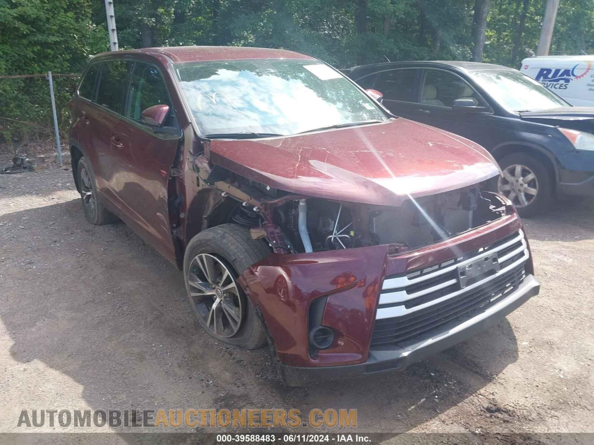 5TDBZRFH0JS898615 TOYOTA HIGHLANDER 2018