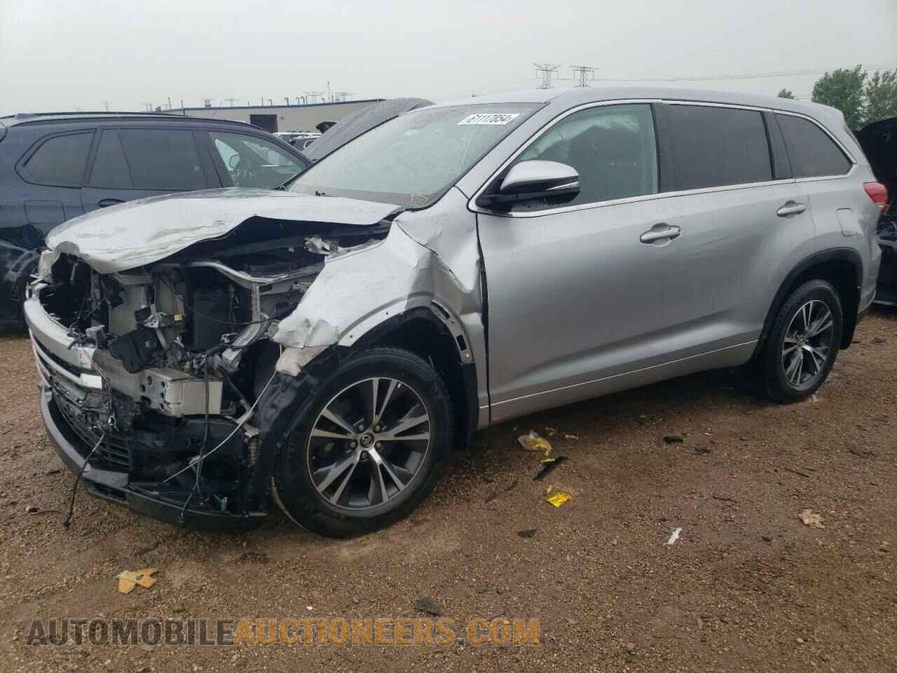 5TDBZRFH1JS812213 TOYOTA HIGHLANDER 2018