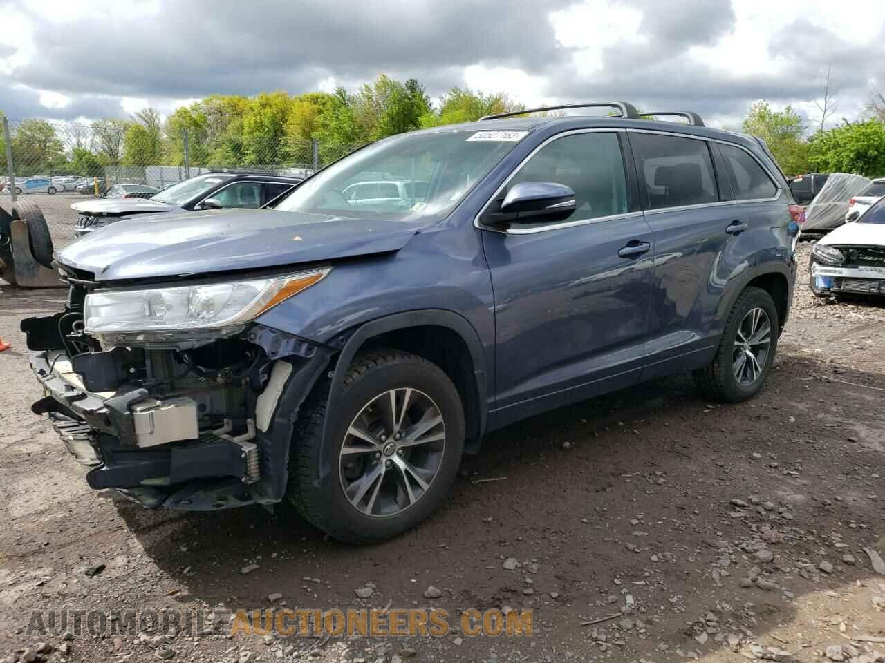 5TDBZRFH1JS850458 TOYOTA HIGHLANDER 2018
