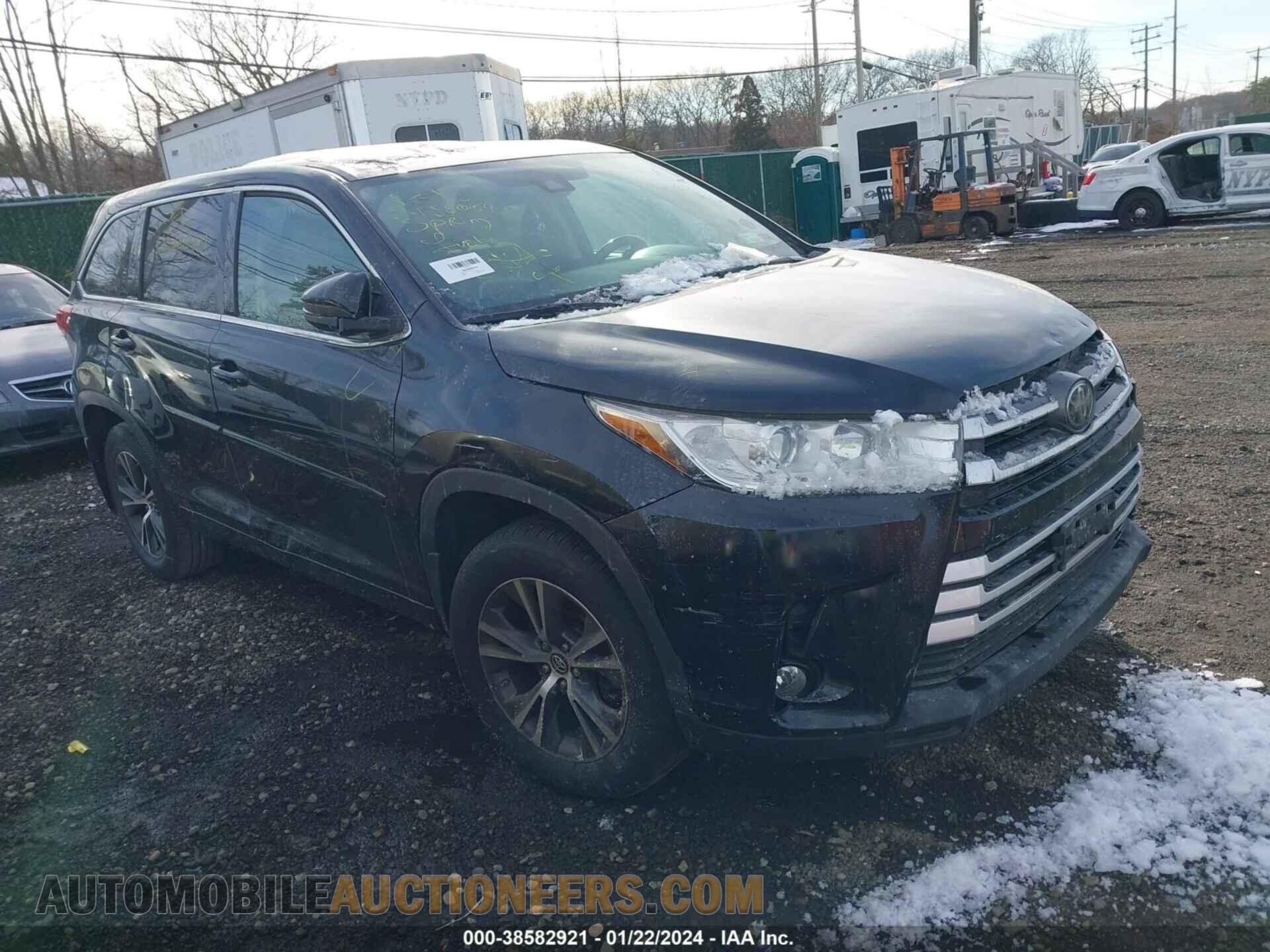 5TDBZRFH1JS882617 TOYOTA HIGHLANDER 2018