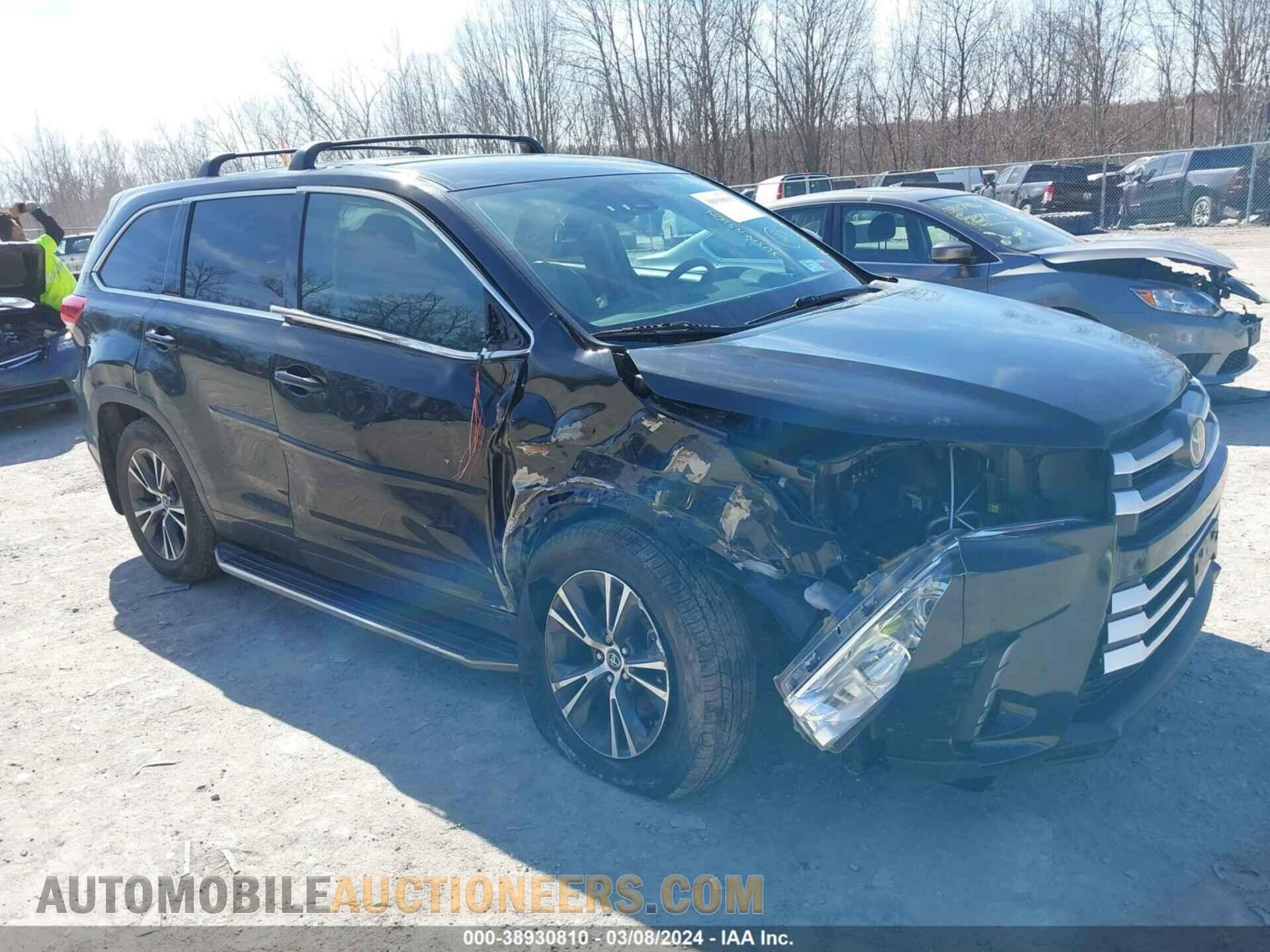 5TDBZRFH1JS890152 TOYOTA HIGHLANDER 2018