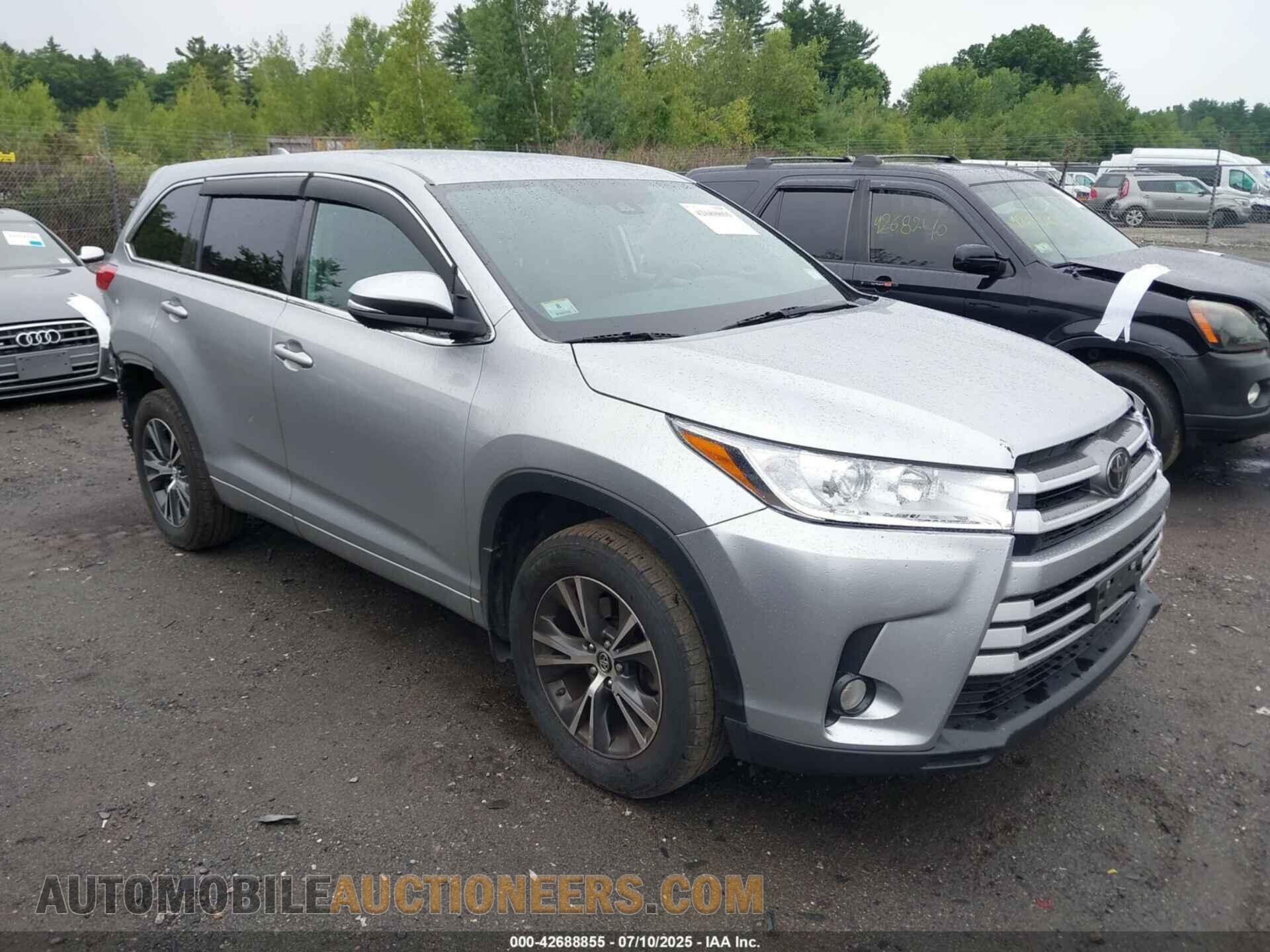 5TDBZRFH1JS894086 TOYOTA HIGHLANDER 2018
