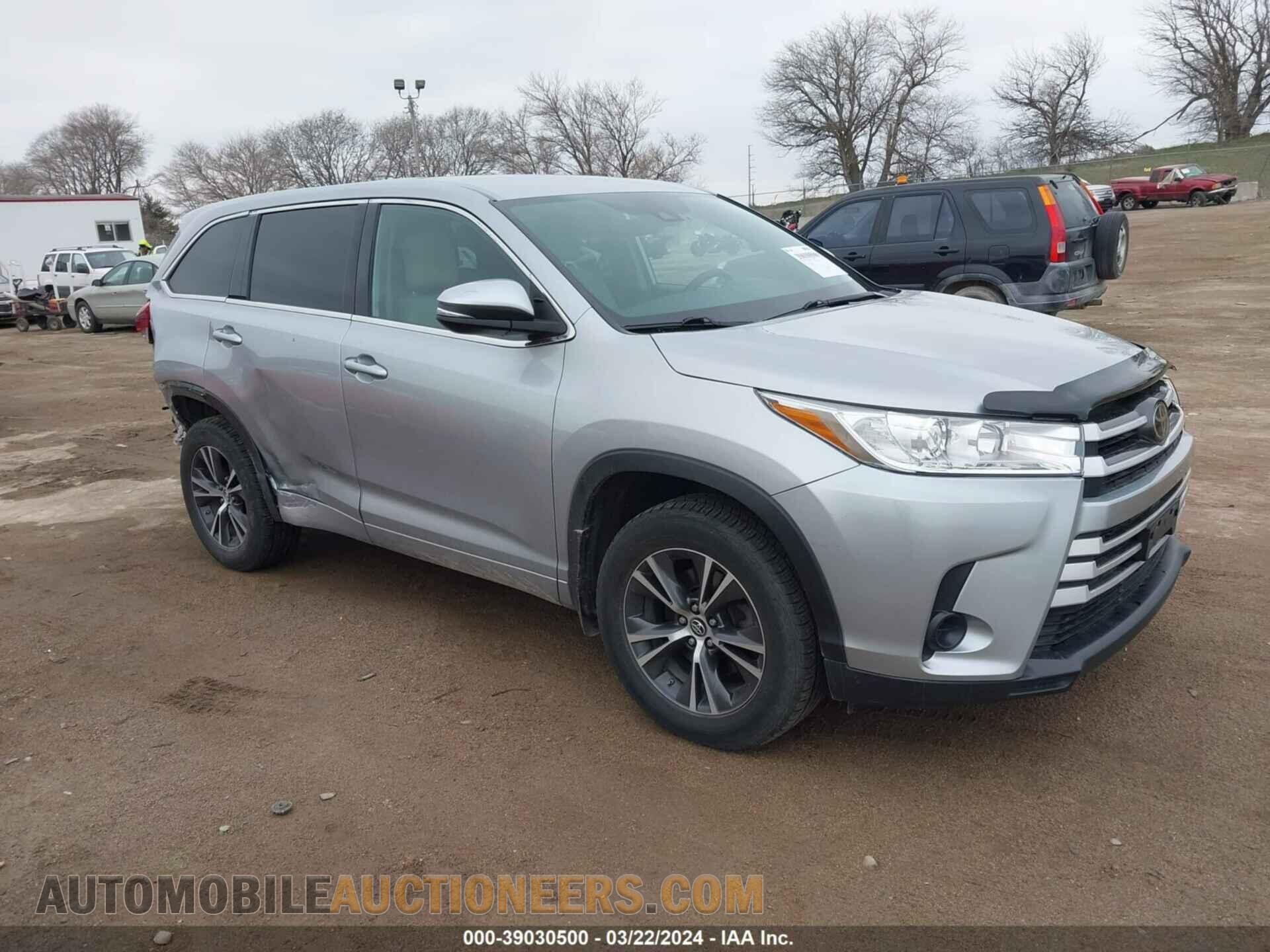 5TDBZRFH2JS805383 TOYOTA HIGHLANDER 2018