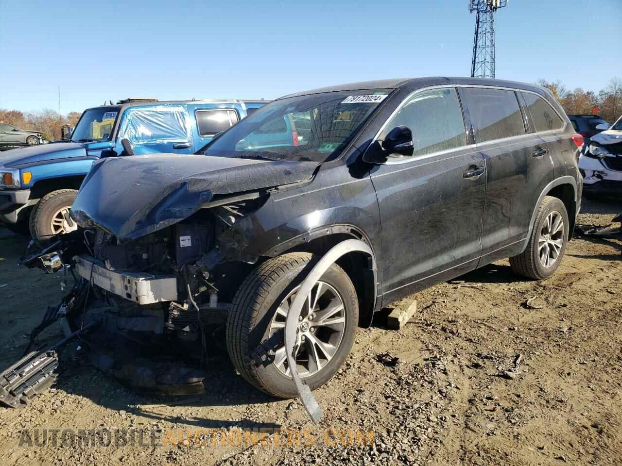 5TDBZRFH2JS874915 TOYOTA HIGHLANDER 2018