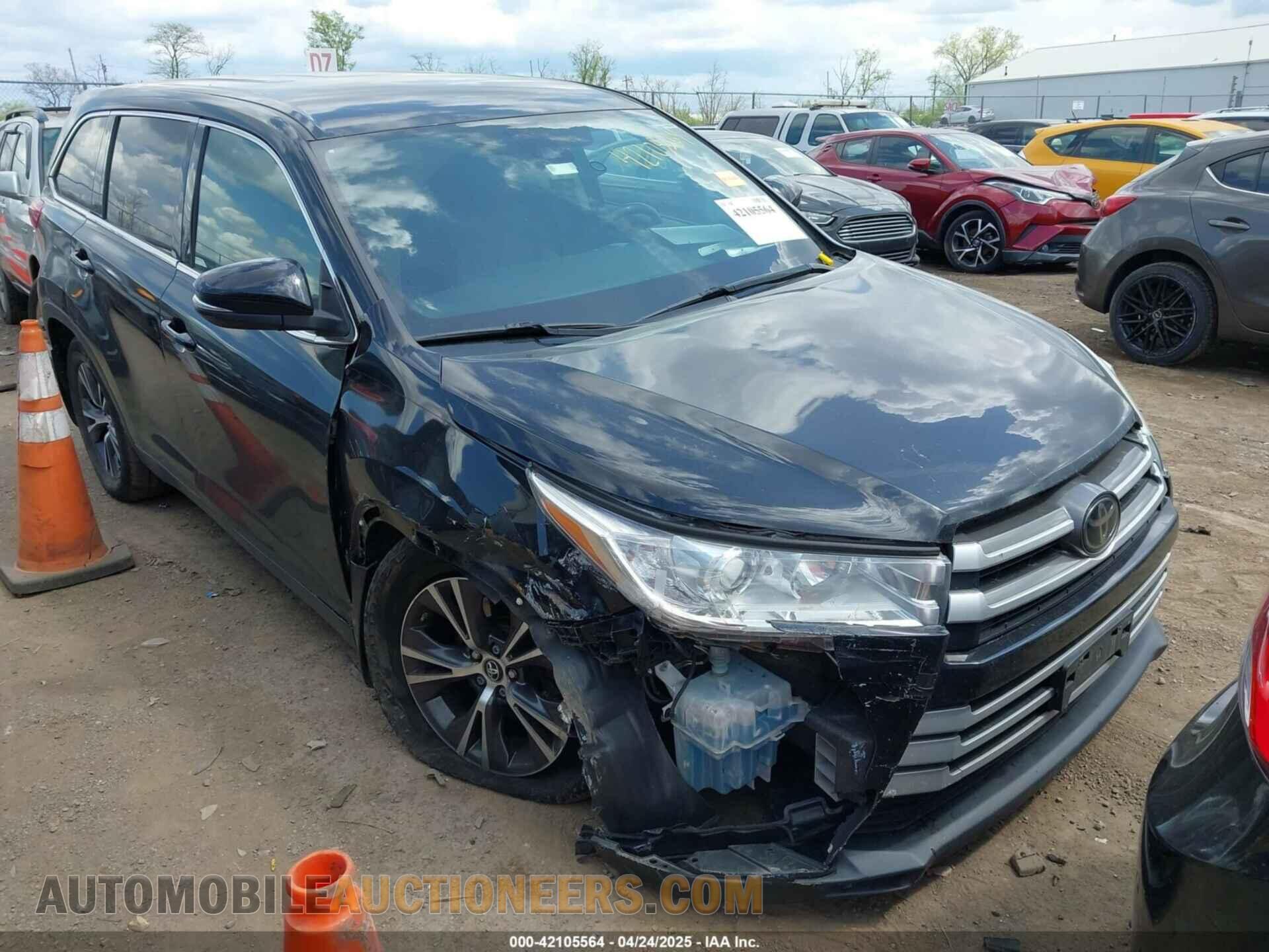 5TDBZRFH2JS904477 TOYOTA HIGHLANDER 2018