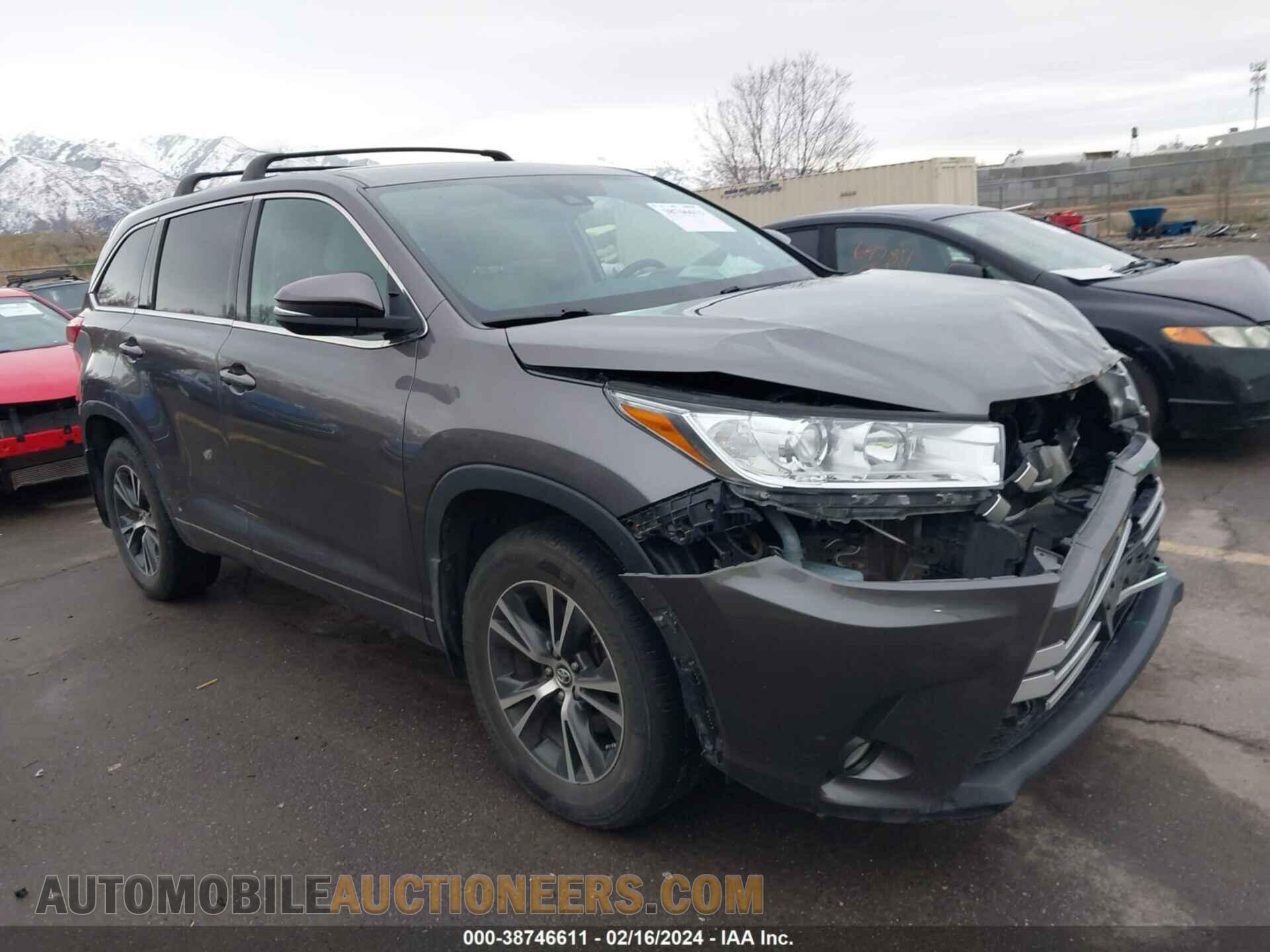 5TDBZRFH3JS807708 TOYOTA HIGHLANDER 2018