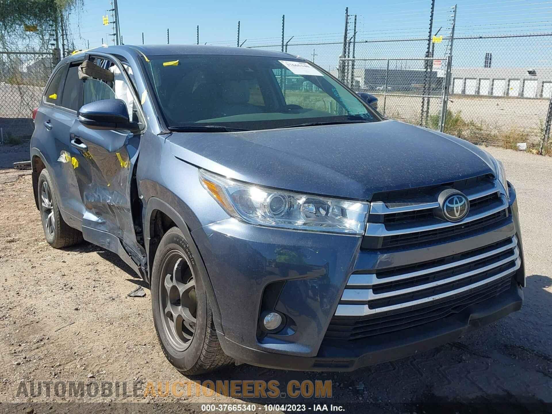 5TDBZRFH3JS842295 TOYOTA HIGHLANDER 2018