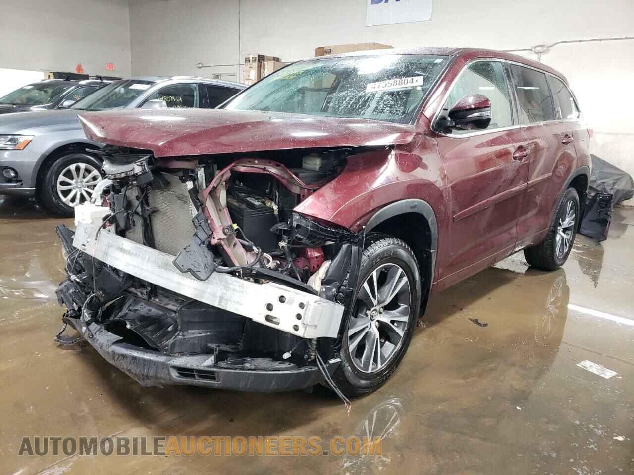 5TDBZRFH3JS844600 TOYOTA HIGHLANDER 2018