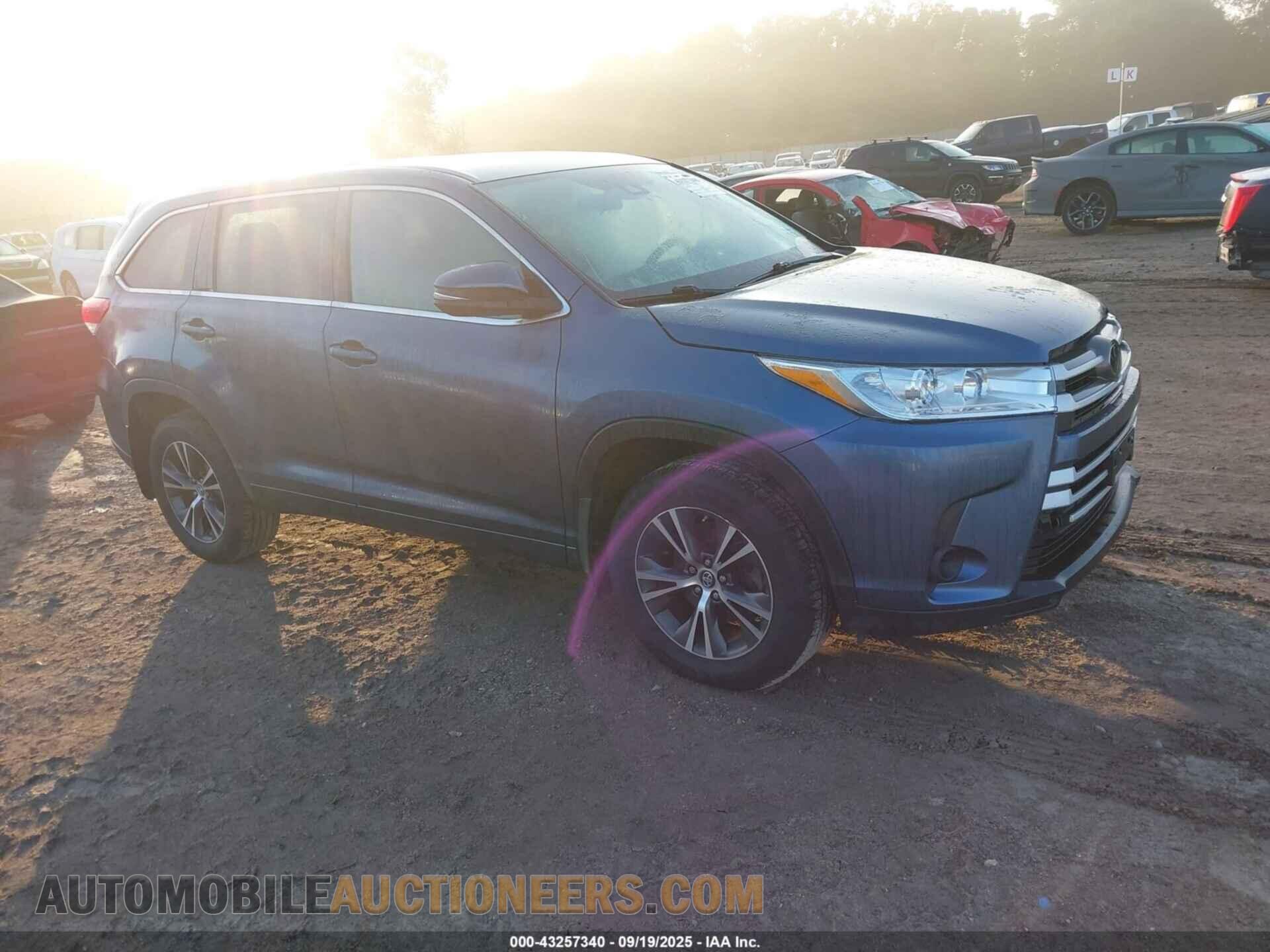 5TDBZRFH3JS889441 TOYOTA HIGHLANDER 2018