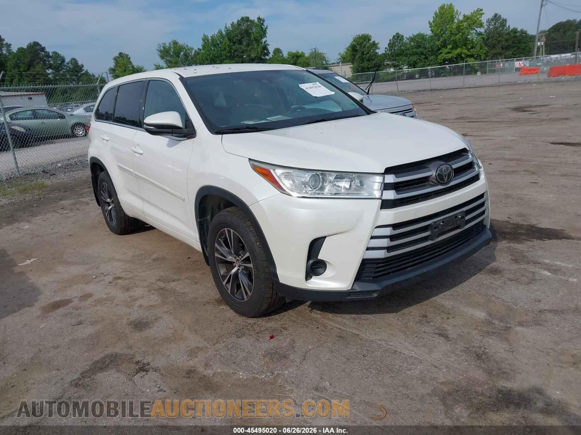 5TDBZRFH3JS913091 TOYOTA HIGHLANDER 2018