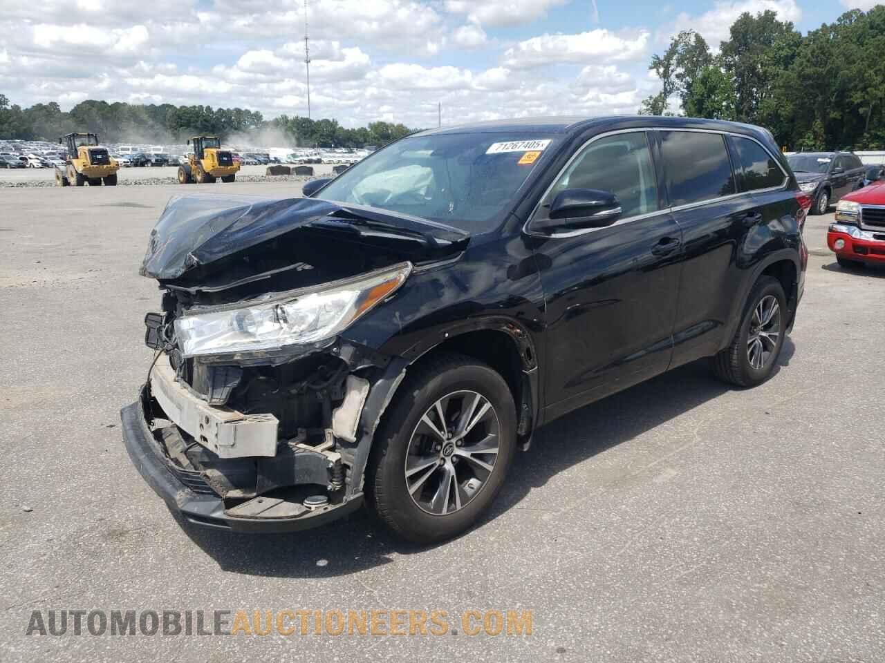 5TDBZRFH4JS498296 TOYOTA HIGHLANDER 2018