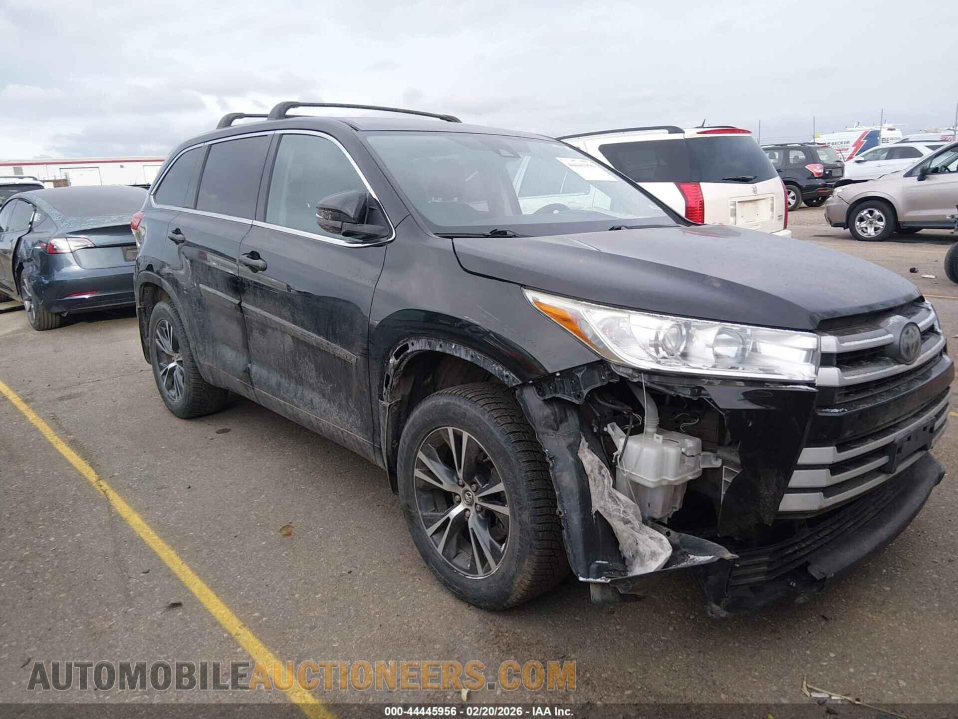 5TDBZRFH4JS828311 TOYOTA HIGHLANDER 2018