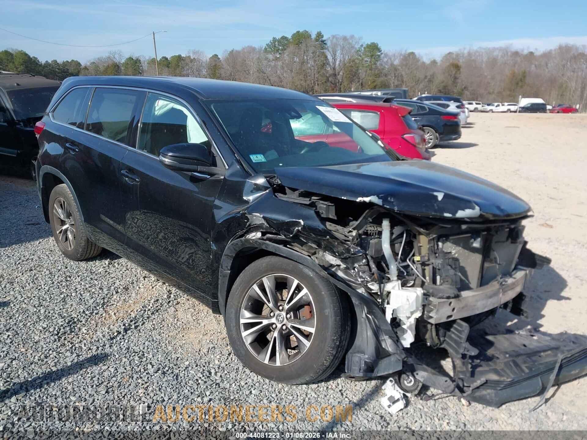 5TDBZRFH4JS833184 TOYOTA HIGHLANDER 2018