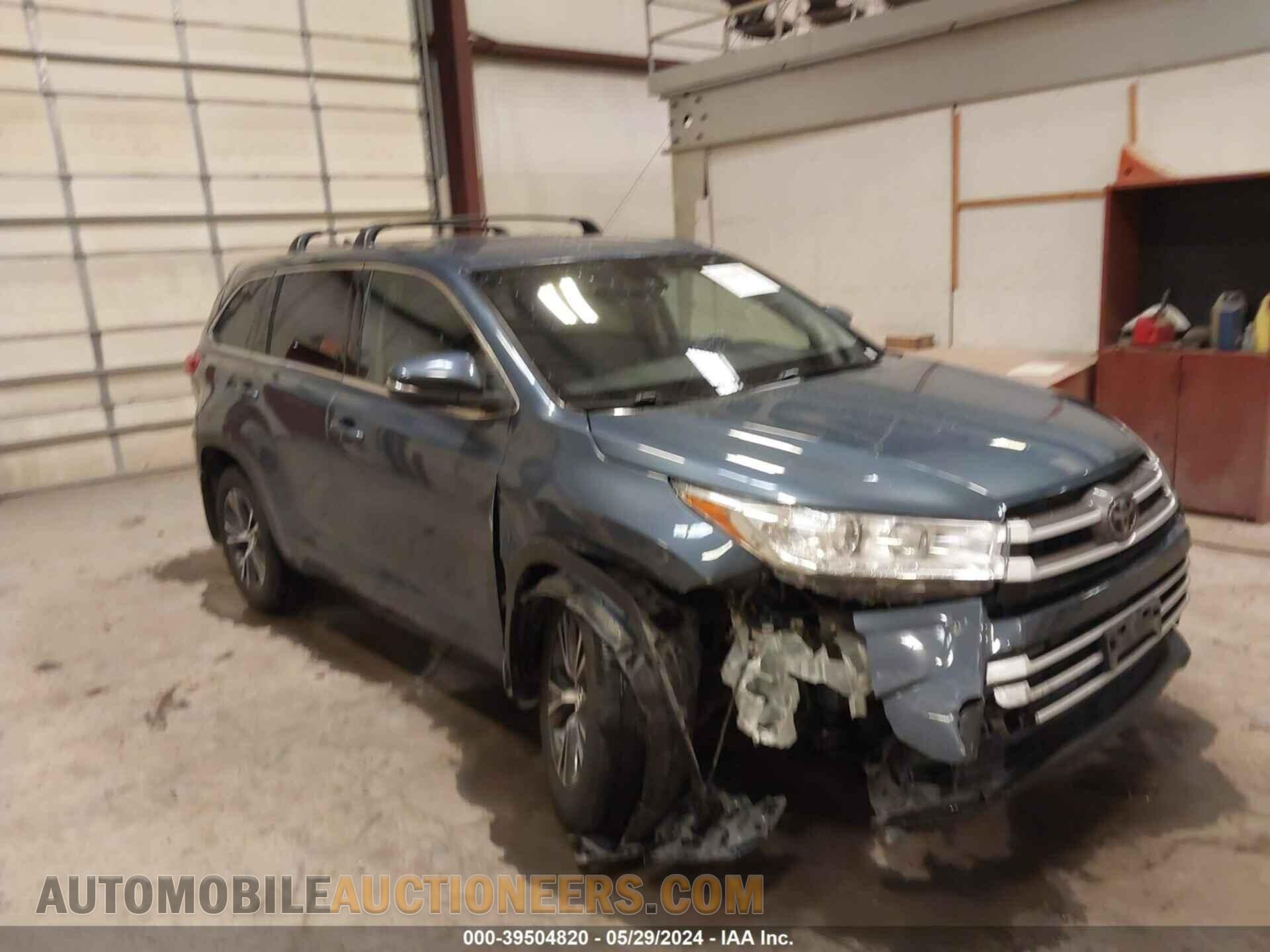 5TDBZRFH4JS835534 TOYOTA HIGHLANDER 2018