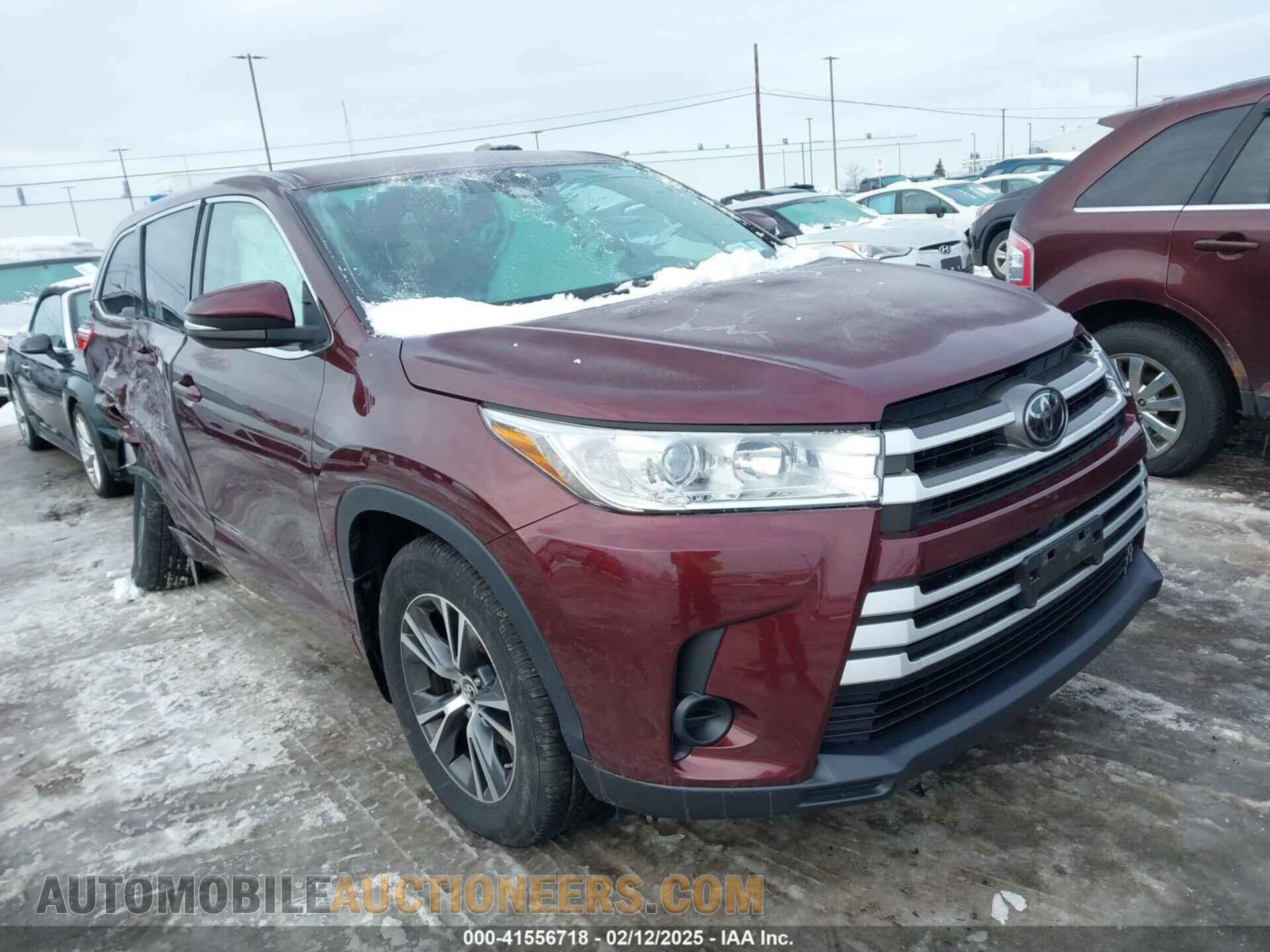 5TDBZRFH4JS877329 TOYOTA HIGHLANDER 2018