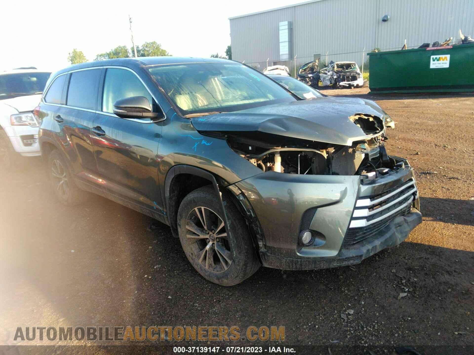 5TDBZRFH4JS887701 TOYOTA HIGHLANDER 2018