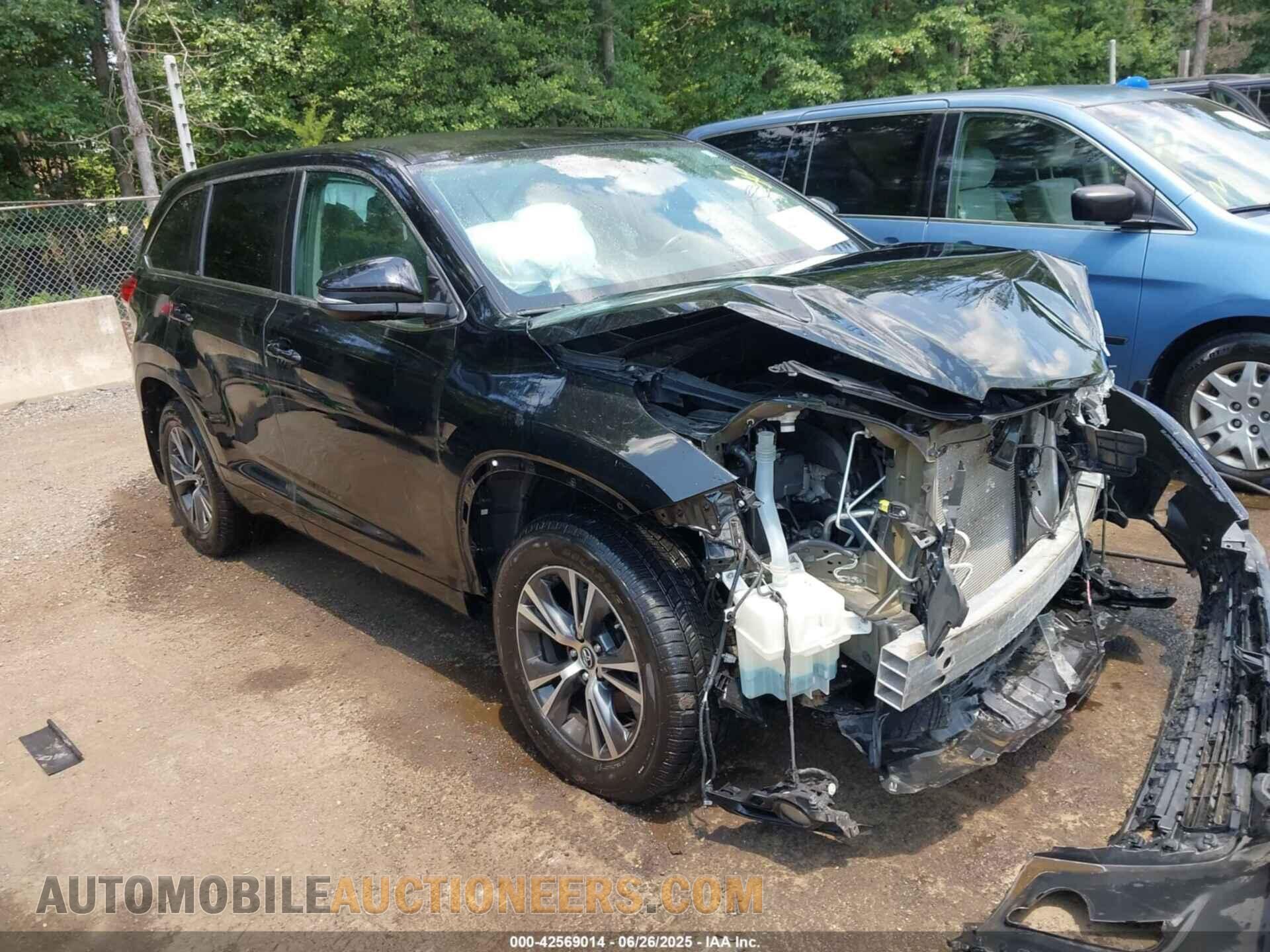 5TDBZRFH4JS889111 TOYOTA HIGHLANDER 2018